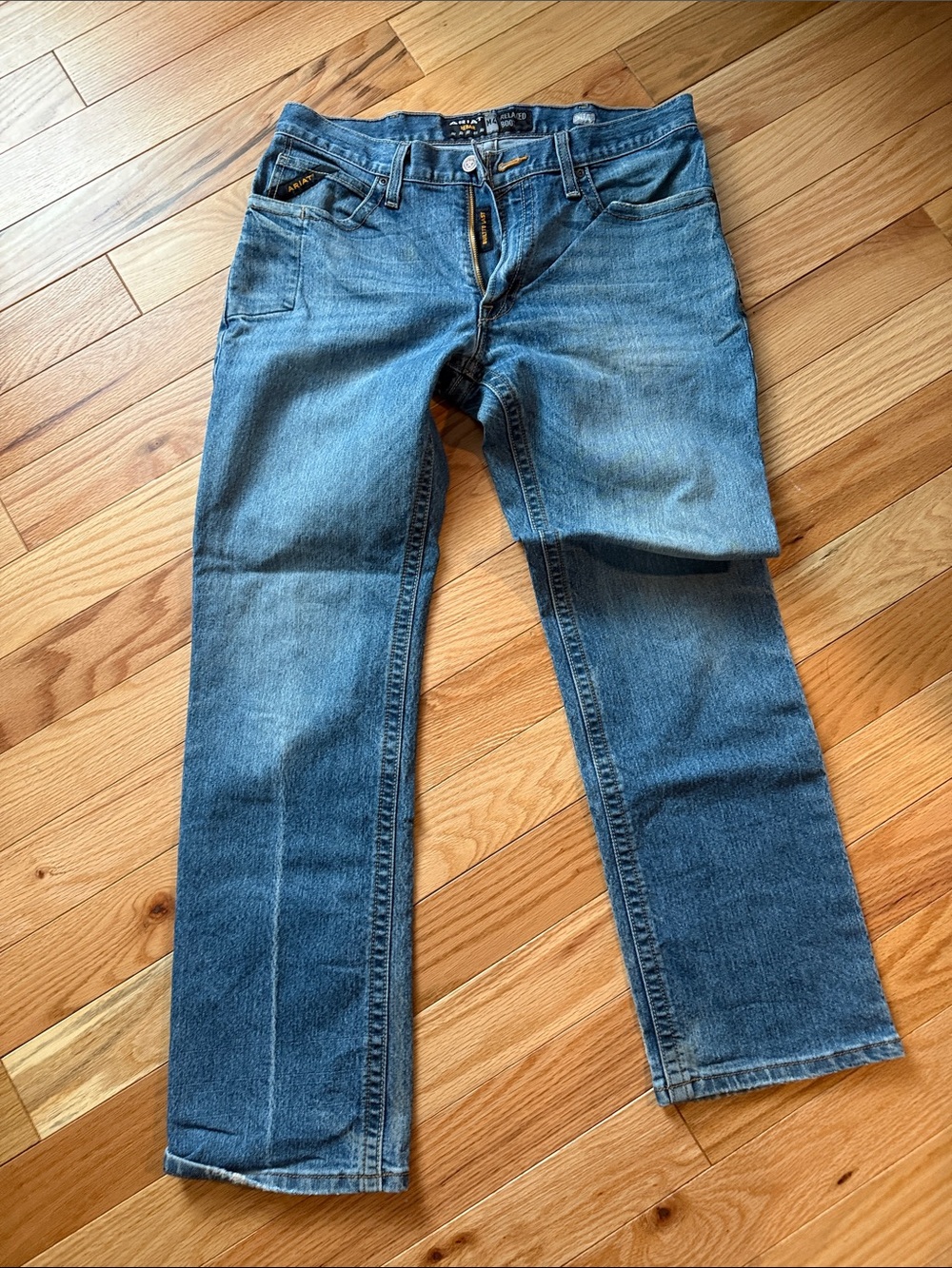 Ariat Light Blue Relaxed Boot Jeans